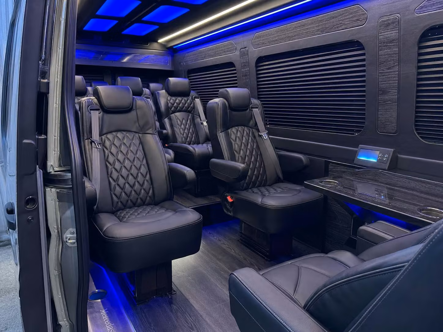 sprinter van transportation for groups and events across port arthur